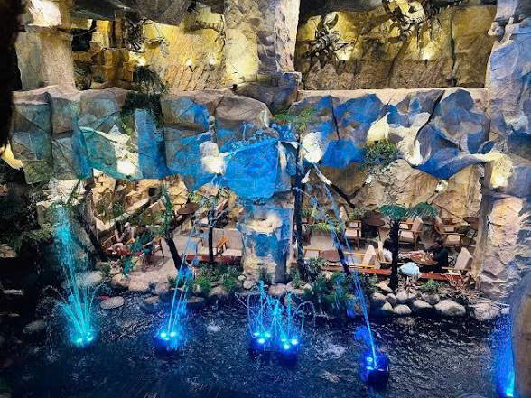 Thi công Điêu khắc Cafe KIm Koi Tân An Long An